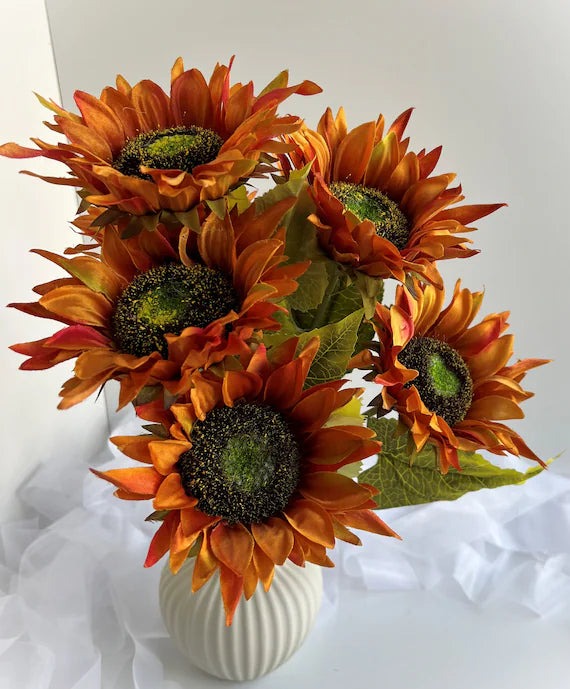 Golden Orange Sunflower Seeds – Rich, Vibrant Blooms for Gardens & Landscapes