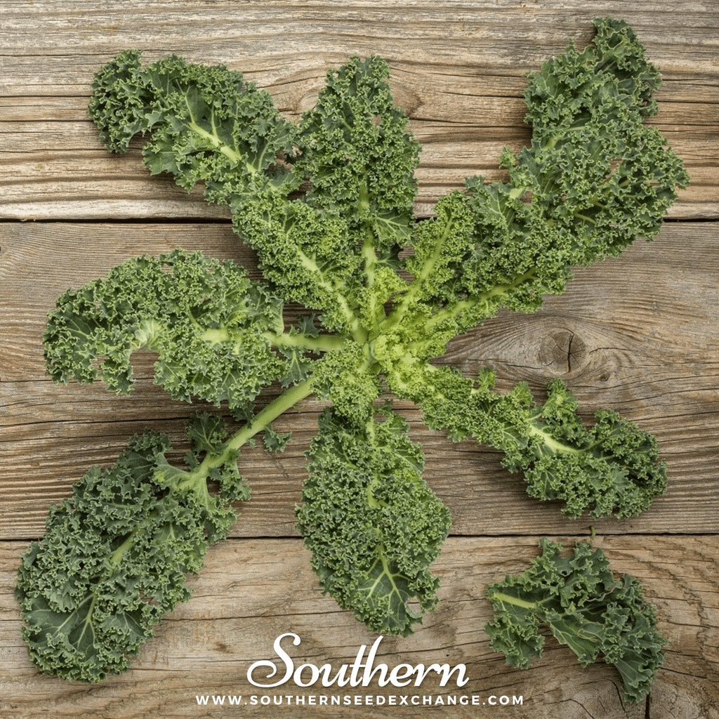 Vates Blue Scotch Curled Kale – 250 Seeds