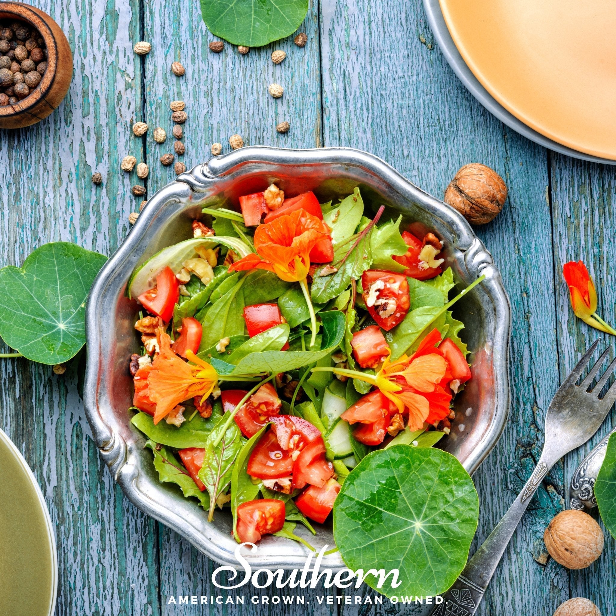 Jewel Nasturtium Mix – 25 Seeds