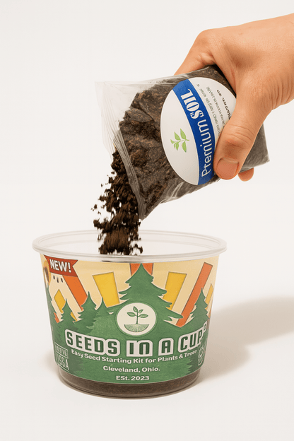 Grape Growing Kit - Complete Vine Seed Starter Kit for Home Gardeners