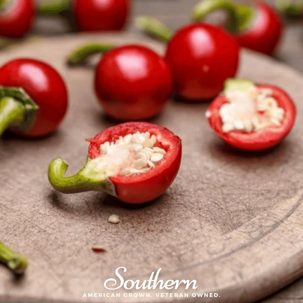 Red Hot Cherry Pepper – 25 Seeds