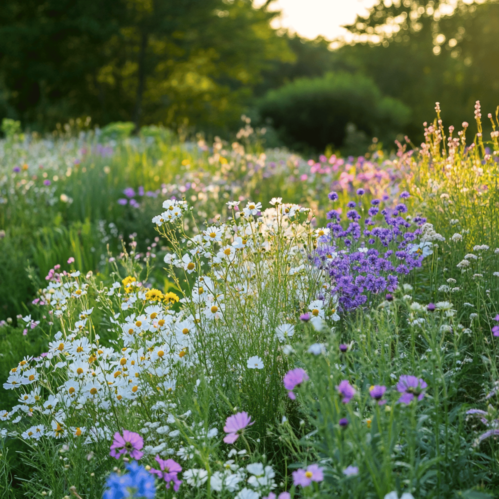 Shady Area Wildflower Seed Mix (20 Varieties) – 1,000 Seeds