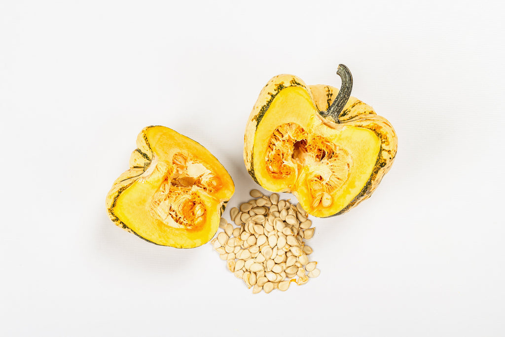 25 SWEET DUMPLING SQUASH Orange Winter Delicata Cucurbita Maxima Vegetable Seeds