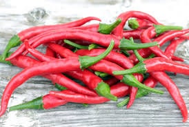 Heirloom Organic Cayenne Hot Pepper Seeds