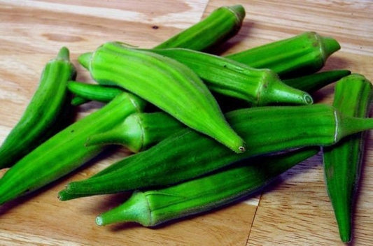 Heirloom Organic Clemson Spineless Okra Seeds